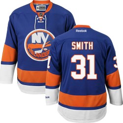 Authentic Reebok Adult Billy Smith Home Jersey - NHL 31 New York Islanders