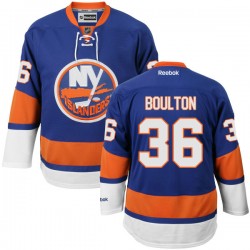 Authentic Reebok Adult Eric Boulton Home Jersey - NHL 36 New York Islanders