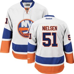 Authentic Reebok Adult Frans Nielsen Away Jersey - NHL 51 New York Islanders