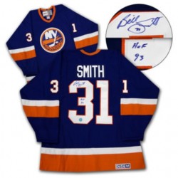 Authentic CCM Adult Billy Smith Throwback Jersey - NHL 31 New York Islanders