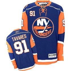 Authentic Reebok Adult John Tavares Jersey - NHL 91 New York Islanders