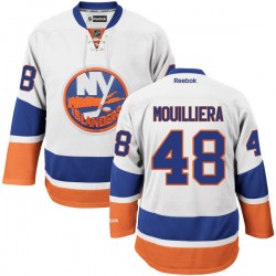 Authentic Reebok Adult Kael Mouillierat Away Jersey - NHL 48 New York Islanders