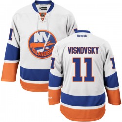 Authentic Reebok Adult Lubomir Visnovsky Away Jersey - NHL 11 New York Islanders
