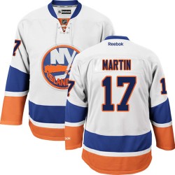 Authentic Reebok Adult Matt Martin Away Jersey - NHL 17 New York Islanders
