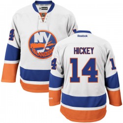 Authentic Reebok Adult Thomas Hickey Away Jersey - NHL 14 New York Islanders