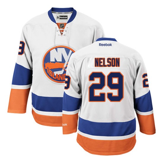 Premier Reebok Adult Brock Nelson Away Jersey - NHL 29 New York Islanders