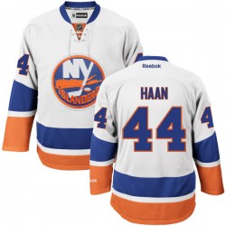 Authentic Reebok Adult Calvin De Haan Away Jersey - NHL 44 New York Islanders