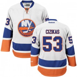 Authentic Reebok Adult Casey Cizikas Away Jersey - NHL 53 New York Islanders