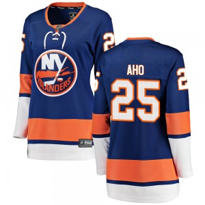 Breakaway Fanatics Branded Women's Sebastian Aho Blue Home Jersey - NHL New York Islanders