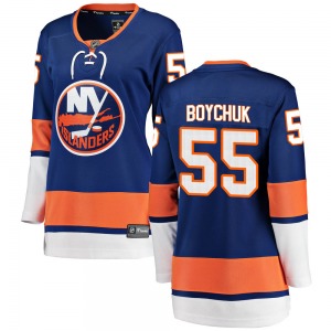 Breakaway Fanatics Branded Women's Johnny Boychuk Blue Home Jersey - NHL New York Islanders