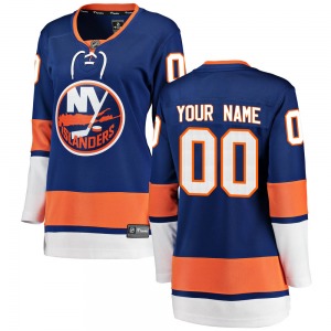 Breakaway Fanatics Branded Women's Custom Blue Custom Home Jersey - NHL New York Islanders