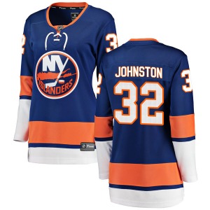 Breakaway Fanatics Branded Women's Ross Johnston Blue Home Jersey - NHL New York Islanders
