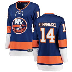 Breakaway Fanatics Branded Women's Tom Kuhnhackl Blue Home Jersey - NHL New York Islanders