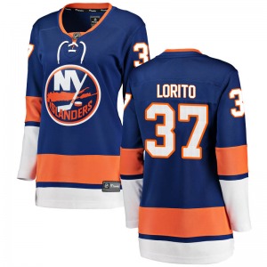 Breakaway Fanatics Branded Women's Matt Lorito Blue Home Jersey - NHL New York Islanders