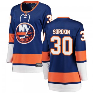Breakaway Fanatics Branded Women's Ilya Sorokin Blue Home Jersey - NHL New York Islanders