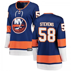 Breakaway Fanatics Branded Women's John Stevens Blue Home Jersey - NHL New York Islanders
