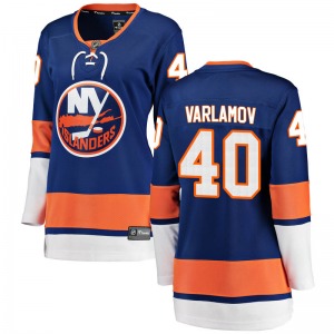 Breakaway Fanatics Branded Women's Semyon Varlamov Blue Home Jersey - NHL New York Islanders