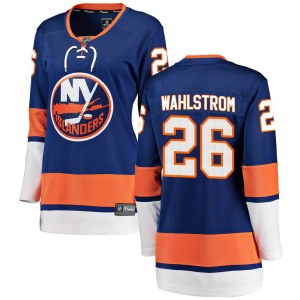 Breakaway Fanatics Branded Women's Oliver Wahlstrom Blue Home Jersey - NHL New York Islanders