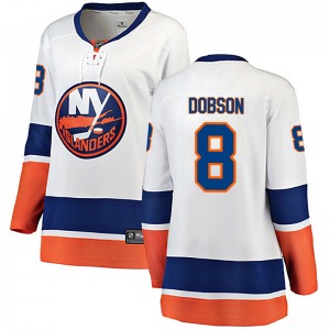 Breakaway Fanatics Branded Women's Noah Dobson White Away Jersey - NHL New York Islanders