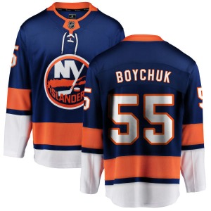 Breakaway Fanatics Branded Youth Johnny Boychuk Blue Home Jersey - NHL New York Islanders