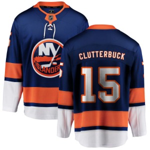 Breakaway Fanatics Branded Youth Cal Clutterbuck Blue Home Jersey - NHL New York Islanders