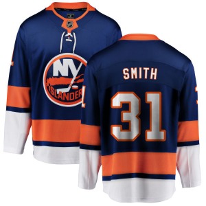 Breakaway Fanatics Branded Youth Billy Smith Blue Home Jersey - NHL New York Islanders