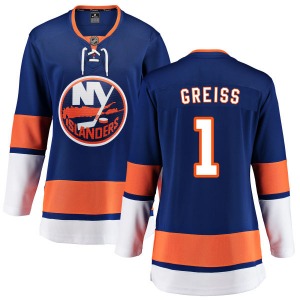 Breakaway Fanatics Branded Women's Thomas Greiss Blue Home Jersey - NHL New York Islanders