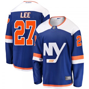 Breakaway Fanatics Branded Youth Anders Lee Blue Alternate Jersey - NHL New York Islanders