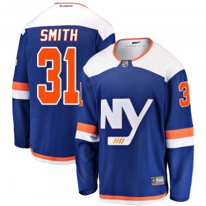 Breakaway Fanatics Branded Youth Billy Smith Blue Alternate Jersey - NHL New York Islanders