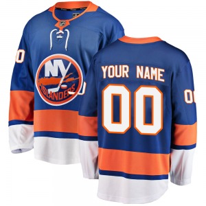 Breakaway Fanatics Branded Youth Custom Blue Custom Home Jersey - NHL New York Islanders
