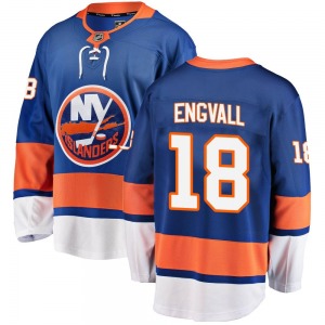 Breakaway Fanatics Branded Youth Pierre Engvall Blue Home Jersey - NHL New York Islanders