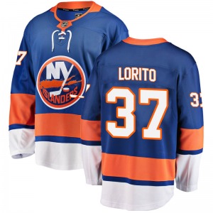 Breakaway Fanatics Branded Youth Matt Lorito Blue Home Jersey - NHL New York Islanders