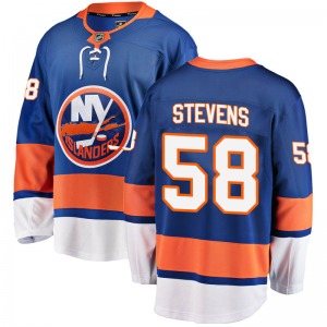 Breakaway Fanatics Branded Youth John Stevens Blue Home Jersey - NHL New York Islanders