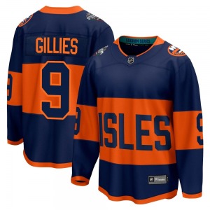 Breakaway Fanatics Branded Adult Clark Gillies Navy 2024 Stadium Series Jersey - NHL New York Islanders