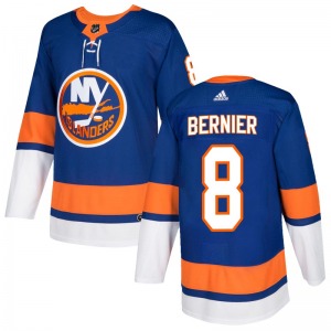 Authentic Adidas Youth Steve Bernier Royal Home Jersey - NHL New York Islanders