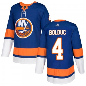 Authentic Adidas Youth Samuel Bolduc Royal Home Jersey - NHL New York Islanders