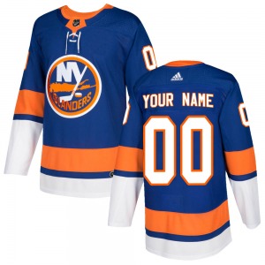 Authentic Adidas Youth Custom Royal Custom Home Jersey - NHL New York Islanders