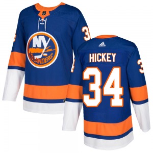 Authentic Adidas Youth Thomas Hickey Royal Home Jersey - NHL New York Islanders