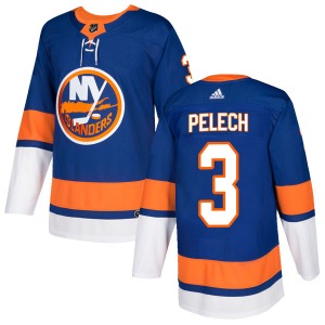 Authentic Adidas Youth Adam Pelech Royal Home Jersey - NHL New York Islanders