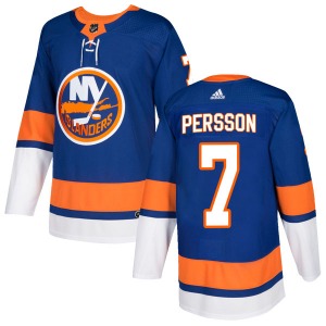 Authentic Adidas Youth Stefan Persson Royal Home Jersey - NHL New York Islanders