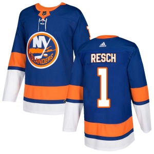 Authentic Adidas Youth Glenn Resch Royal Home Jersey - NHL New York Islanders