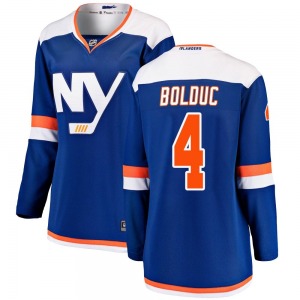 Breakaway Fanatics Branded Women's Samuel Bolduc Blue Alternate Jersey - NHL New York Islanders