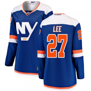 Breakaway Fanatics Branded Women's Anders Lee Blue Alternate Jersey - NHL New York Islanders