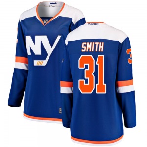 Breakaway Fanatics Branded Women's Billy Smith Blue Alternate Jersey - NHL New York Islanders