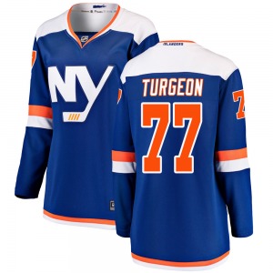 Breakaway Fanatics Branded Women's Pierre Turgeon Blue Alternate Jersey - NHL New York Islanders