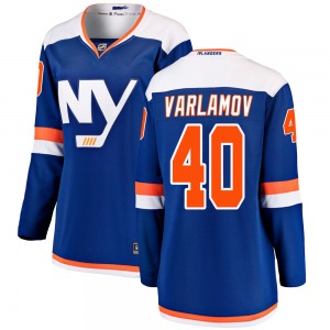 Breakaway Fanatics Branded Women's Semyon Varlamov Blue Alternate Jersey - NHL New York Islanders