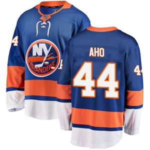 Breakaway Fanatics Branded Adult Sebastian Aho Blue Home Jersey - NHL New York Islanders