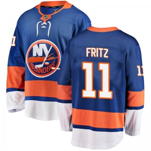 Breakaway Fanatics Branded Adult Tanner Fritz Blue Home Jersey - NHL New York Islanders