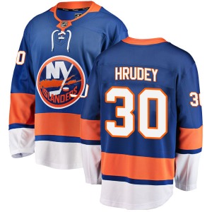 Breakaway Fanatics Branded Adult Kelly Hrudey Blue Home Jersey - NHL New York Islanders