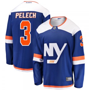 Breakaway Fanatics Branded Adult Adam Pelech Blue Alternate Jersey - NHL New York Islanders